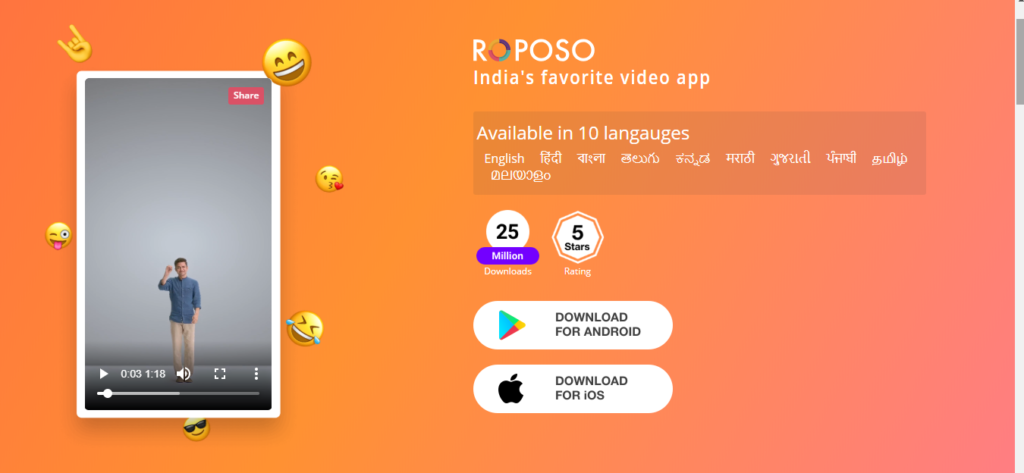 Roposo - UI/UX Design