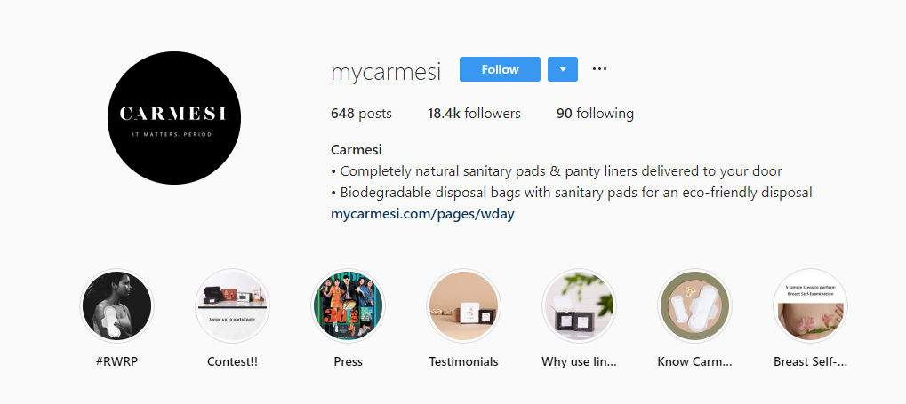 Carmesi - Instagram Account