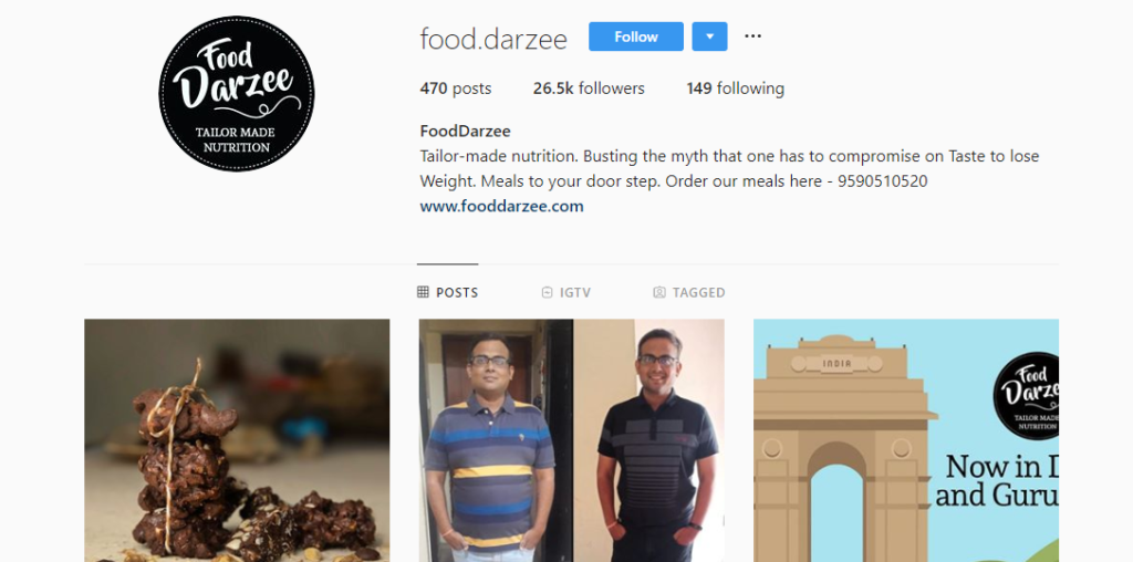 Food Darzee - Instagram Account