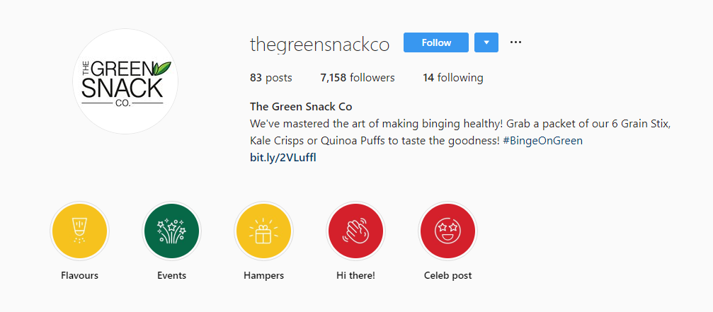 Green Sanck - Instagram Account