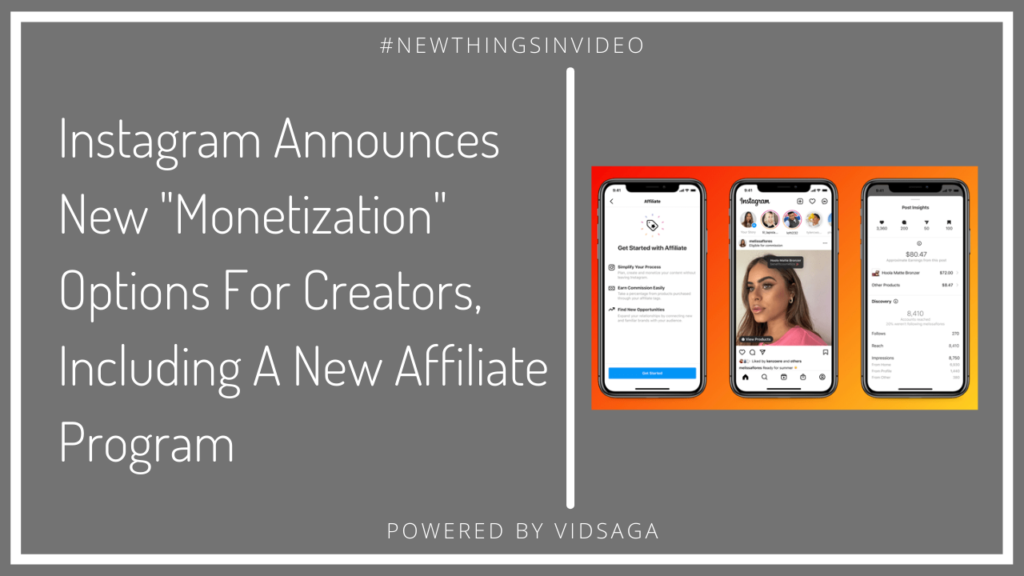 Instagram announce monetization for new affiliate program